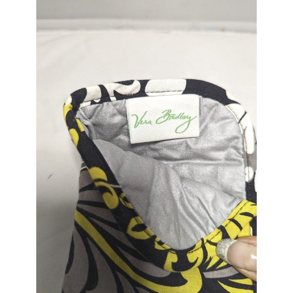 Vera Bradley  Straighten Up & Curl Flat Iron Curling Cover Floral Bursts Black - Picture 3 of 7